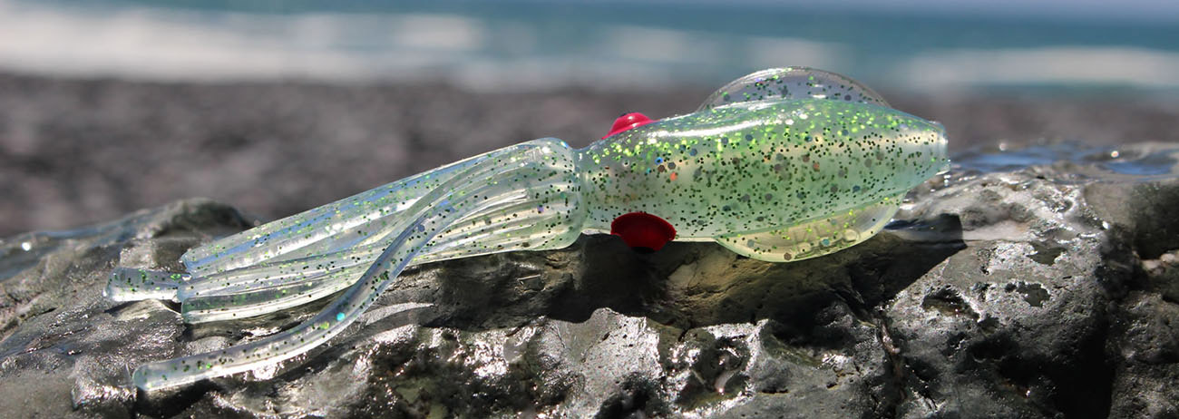 Soft Plastic Fishing Lures by B2Squid
