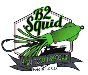 Hi-Lo 30 lb Fishing Rig 2 Hooks Bait 3Green GLOW B2 Squid Teasers